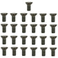 25 Pack 21M7194 Bed Knife M6-1.0 Flat Head Screws Fits John Deere Products