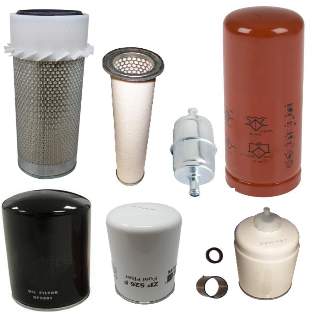 Loader Backhoes Maintenance Filters Kit Fits Case 580K