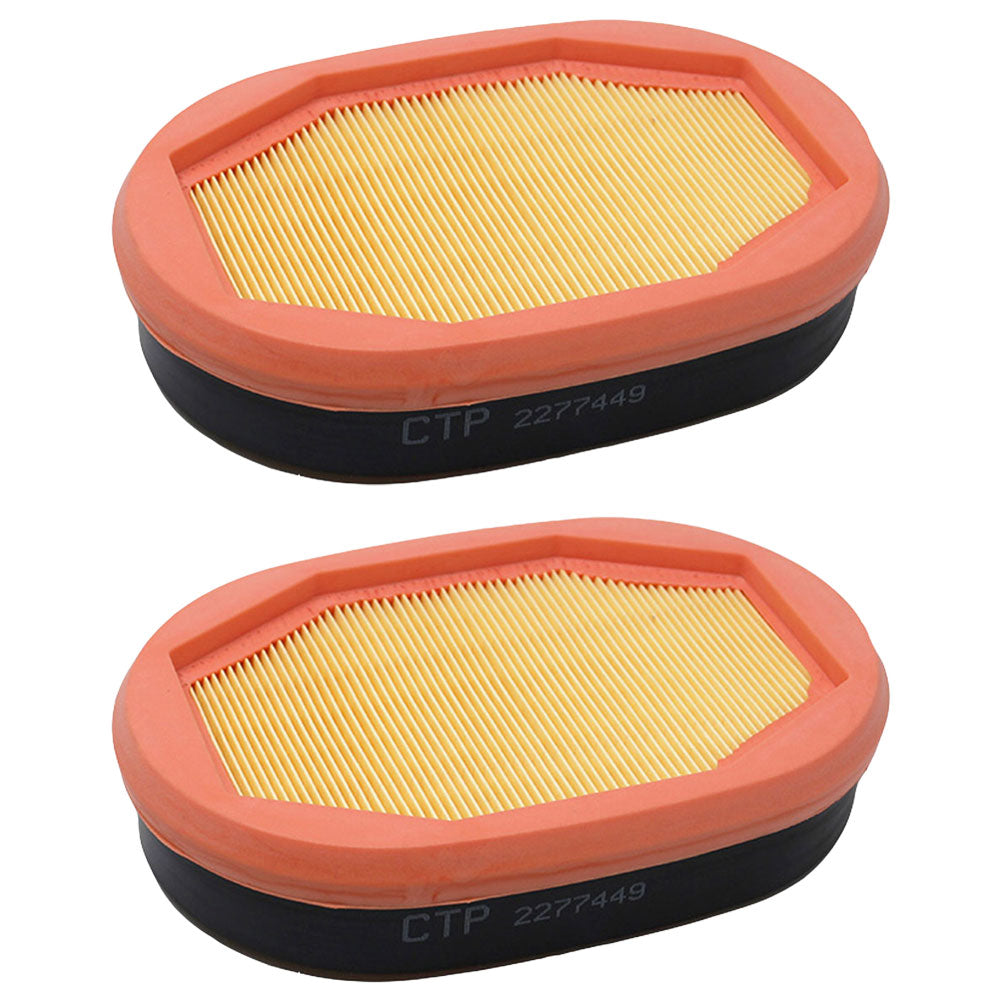 Qty 2: Air Filter Element Fits Caterpillar Replaces 227-7449