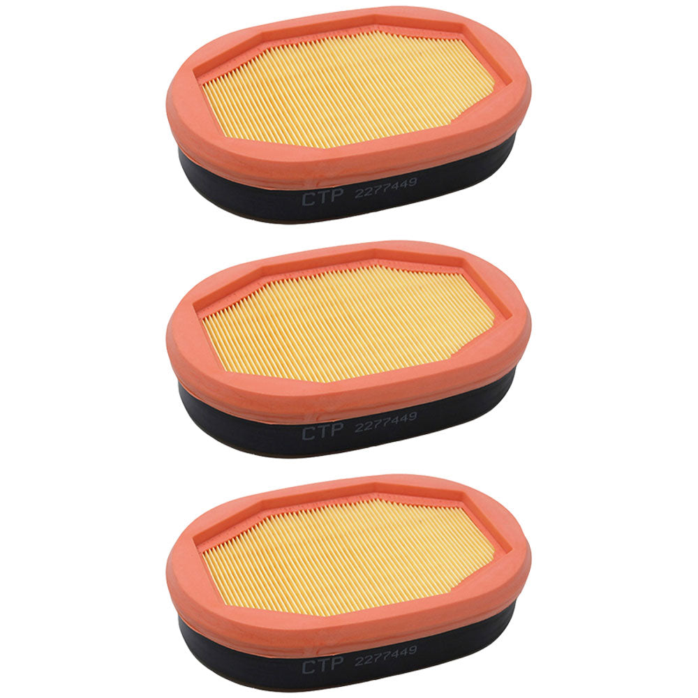 Qty 3: Air Filter Element Fits Caterpillar Replaces 227-7449