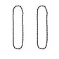Qty 2: 20" Semi Chisel Chainsaw Chain Fits Timber Ridge Replaces B1CFC63S081