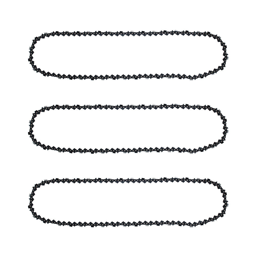 Qty 3: 20" Semi Chisel Chainsaw Chain Fits Windsor Replaces 63J81
