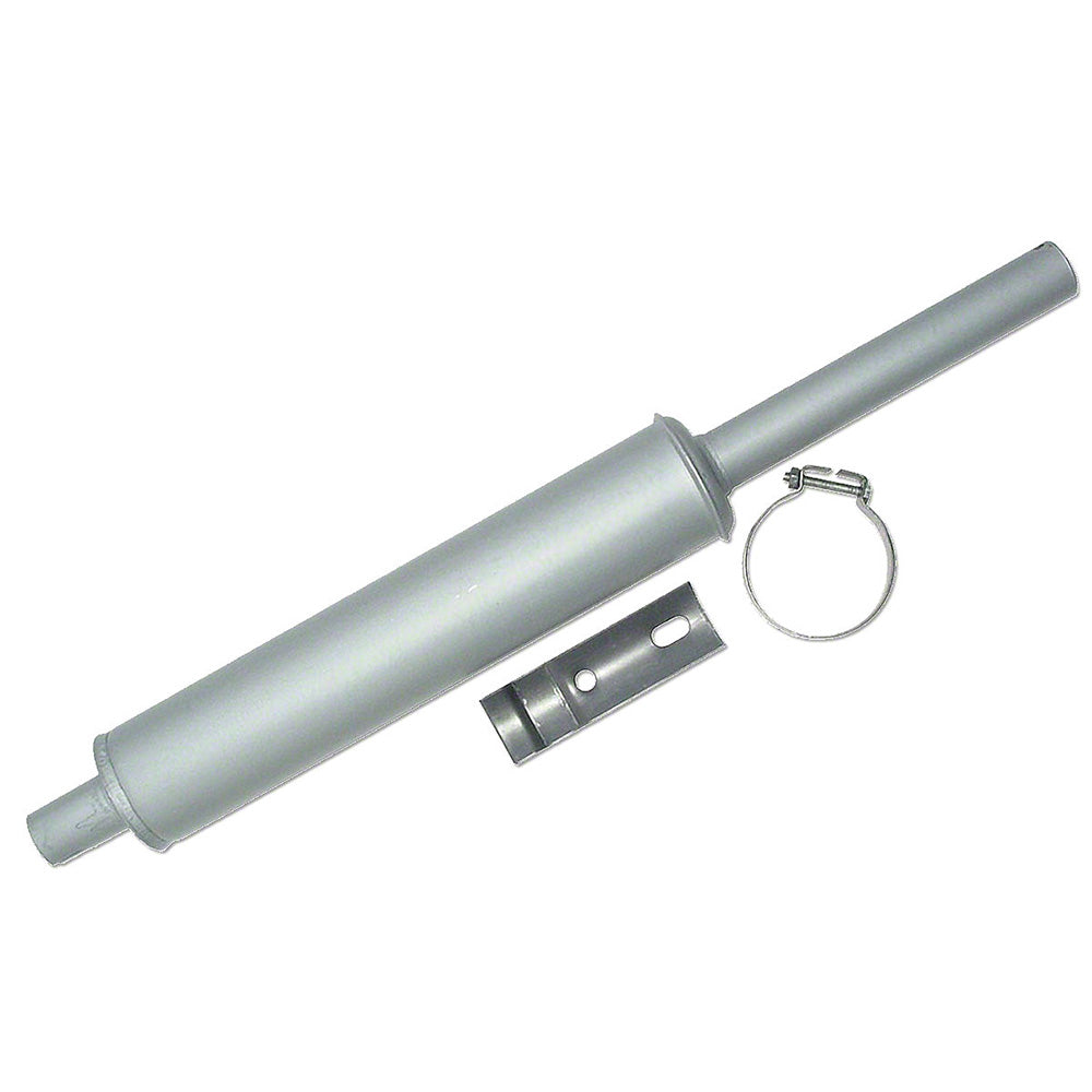 Muffler - Through Hood Gray Fits Allis Chalmers D10 D12 D14 D15 B C CA 70227240