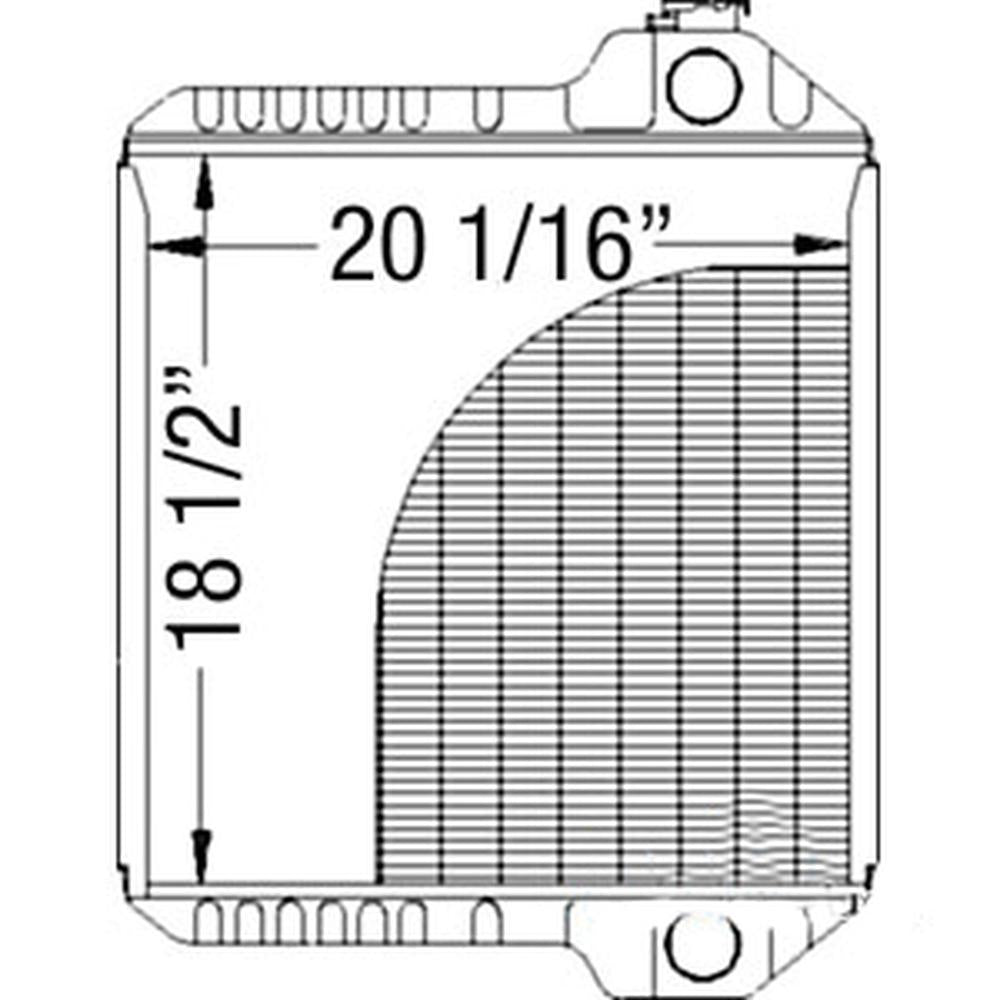 Radiator Fits Caterpillar Replaces 223767A1