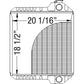 One New Radiator Fits Case Backhoe Models, Replaces 239739A2 234882A1 223767A1