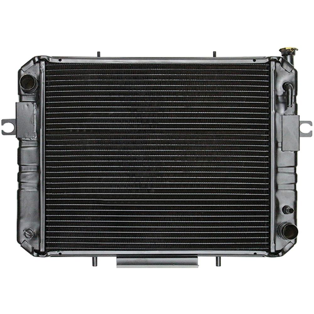 246065 Forklift Radiator - Fits Toyota - 19 5/8 x 17 1/4 x 2 3/8