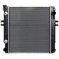 246240 Forklift Radiator, 15-3/4 x 17-5/8 x 1-7/8 - Fits Mitsubishi/MCFA
