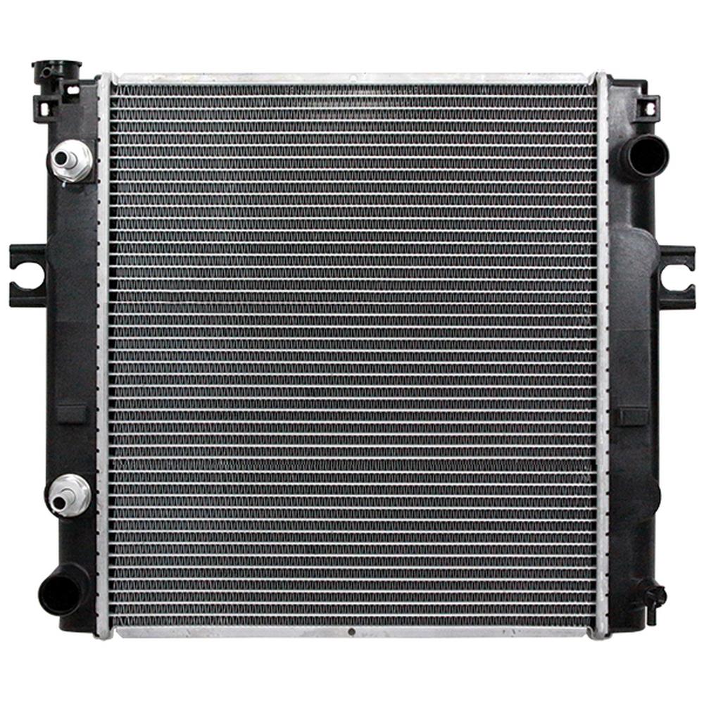 246240 Forklift Radiator, 15-3/4 x 17-5/8 x 1-7/8 - Fits Mitsubishi/MCFA