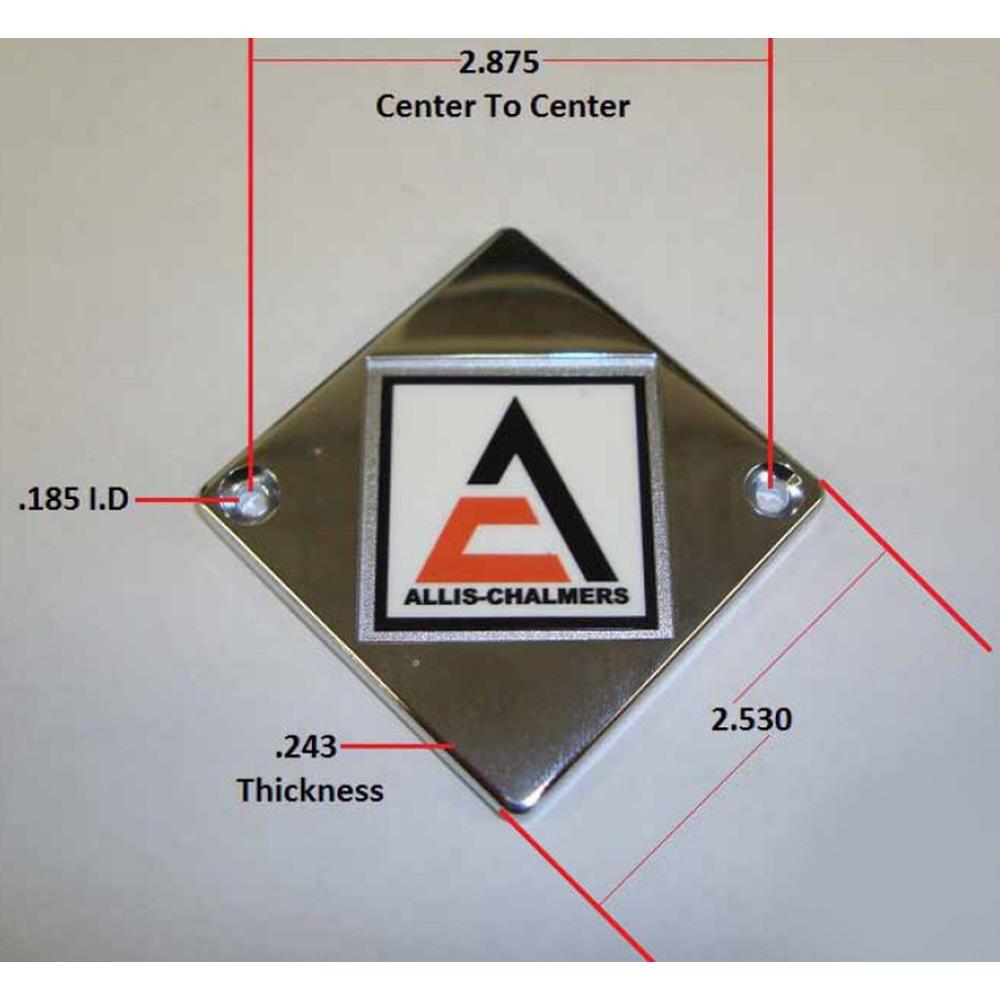 Front Emblem 246724 Fits Allis Chalmers Combine EIII Tractor D10 D12 D15 D17