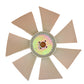 Fan Blade Fits Perkins Replaces 2485C520