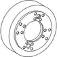 Brake Actuating Drum Fits Case 430 480C 580B 580C 580CK 430 470 530 570 249021A1