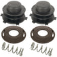 Two (2) Trimmer Head Bump Spool, Cap Cover & Spring Kit Fits Stihl Autocut 25-2