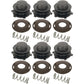 Six (6) Trimmer Head Bump Spool Cap Cover & Spring Kit Fits Stihl Autocut 25-2