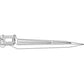 Left Hand Feeder Bar Tine Fits Ford/New Holland Replaces 252181