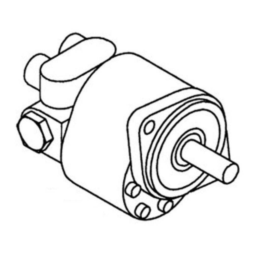 252569M94 Hydraulic Pump Fits Massey Ferguson Combine 300 410 510 540 550