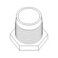 253533A1 New Feeder Jackshaft Drive Hub Fits Case-IH Combine Models 2344 +