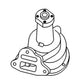 Water Pump Fits Case S SC SC-3 SC-4 SI SO A48361 A48361-R 110166 2540AA