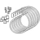 6 Cyl. Spark Plug Wire Set Fits John Deere Replaces 26A60