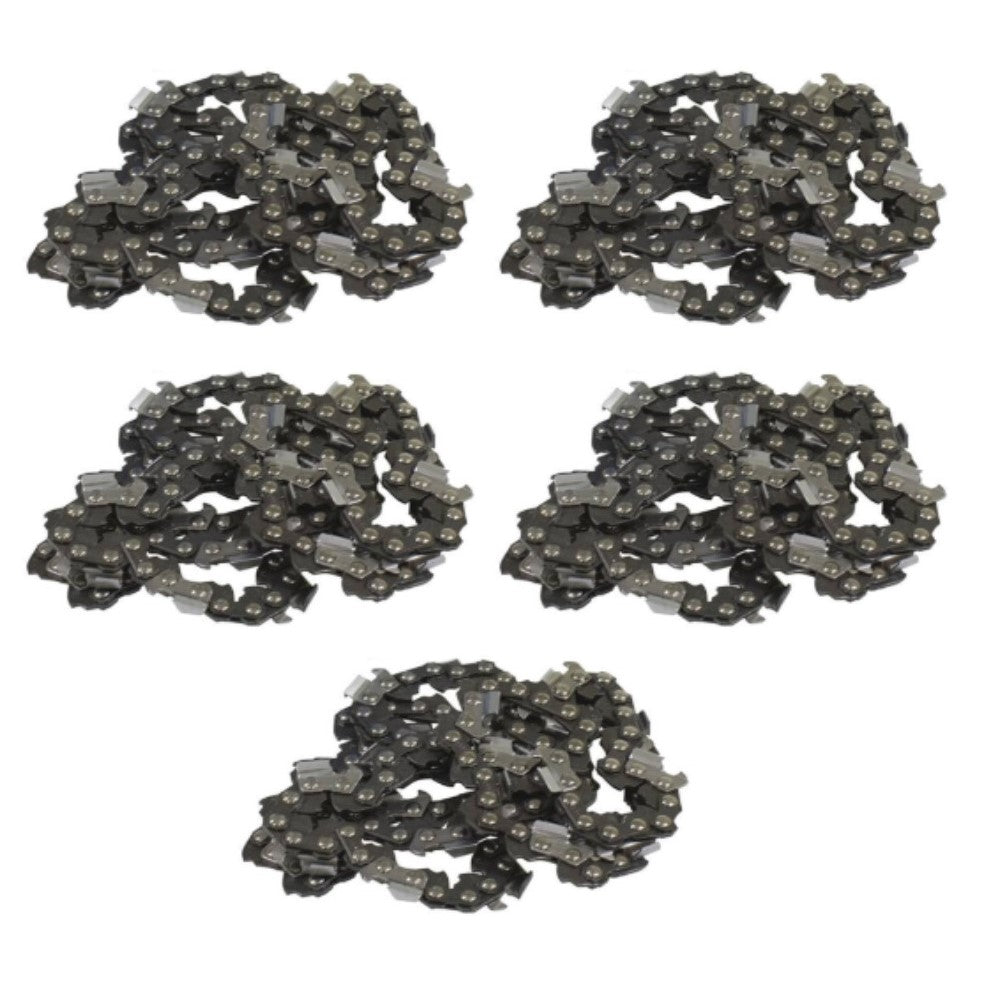 5 Pack Chainsaw Chain for 18 Inch Bar .063 .325 74DL Fits Stihl 024 026 028