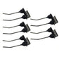 (5) Double Rubber Mounted Rake Teeth Fits Massey Ferguson 1440 1445 1550