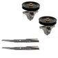 Spindle & Blade Kit Fits Murray Replaces 490-110-C108