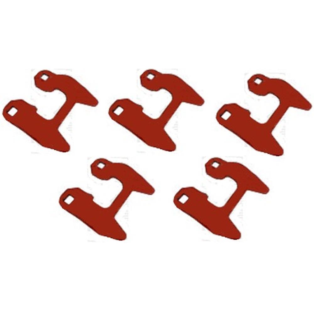 6586630 New 5 Pack of Double Cutter Bar Guards Fits Case-IH Tractor Models