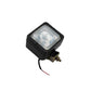 12 Volt Halogen Flood Lamp for Forklift 4" x 4.5" Replaceable Bulb 55 Watt
