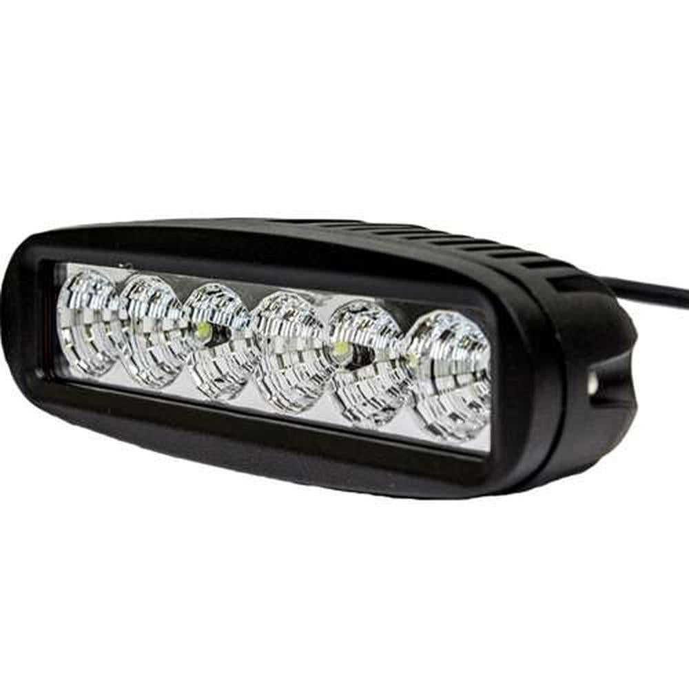 KM LED 6.25" x 1.75" Light - Flood Beam