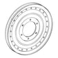 295918A1 New Jackshaft Fan Pulley Fits Case-IH Combine Models 2366 2377 +