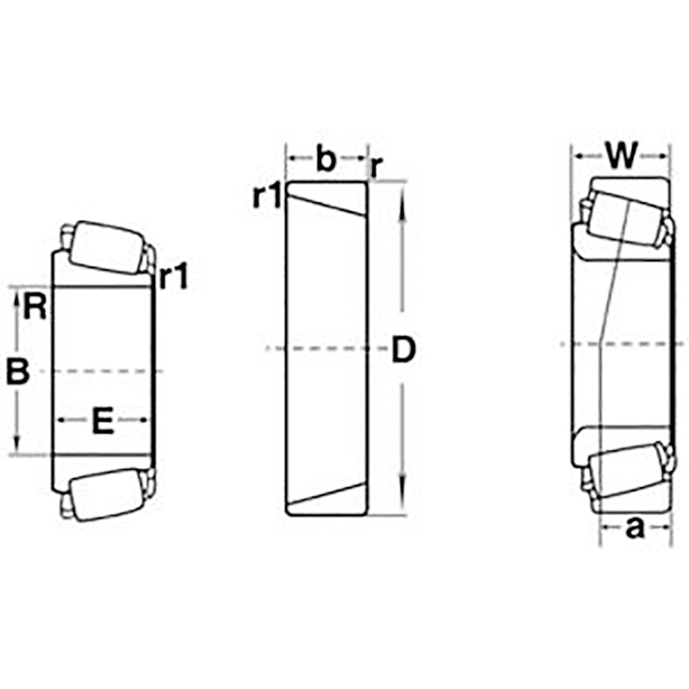 A-29620-I Tapered Bearing Cup Fits Ford/New Holland Tractor Models 30000-39