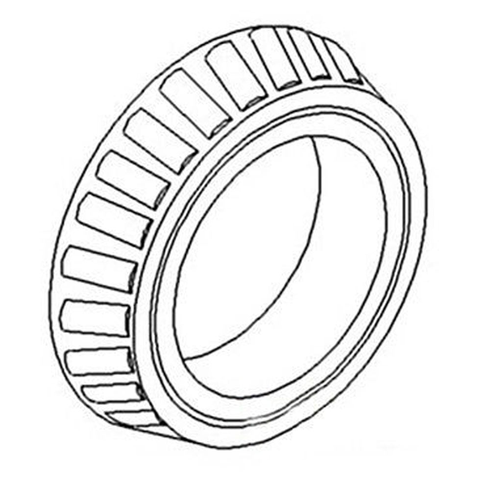 Tapered Roller Bearing Cone Fits Universal Products Replaces 29685BR