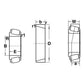Tapered Roller Bearing Cone Fits Ford/New Holland Replaces NDA4221A
