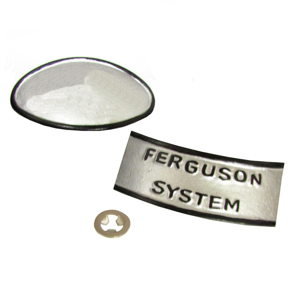 HOOD EMBLEM SET Fits Ford 9N 2N TRACTOR (2 piece) 2N16600