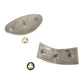 Fits Ford 9N 2N TRACTOR HOOD EMBLEM SET Fits Ferguson SYSTEM (2 piece) 2N16600