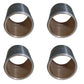 4 FRONT AXLE SPINDLE BUSHINGS FOR PART 957E3109B C5NN3446A VPJ2601