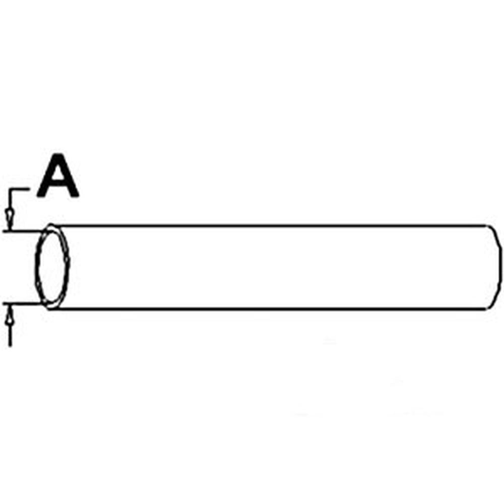 70233153 Upper Radiator Hose Fits Allis Chalmers Models WC WF WD WD45