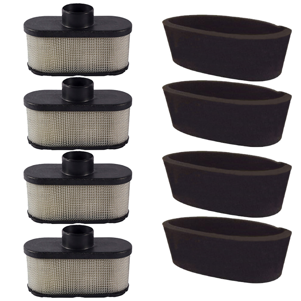 Qty 4: Air Filter & Pre-Filter Kit Fits Snapper Replaces 11013-0726