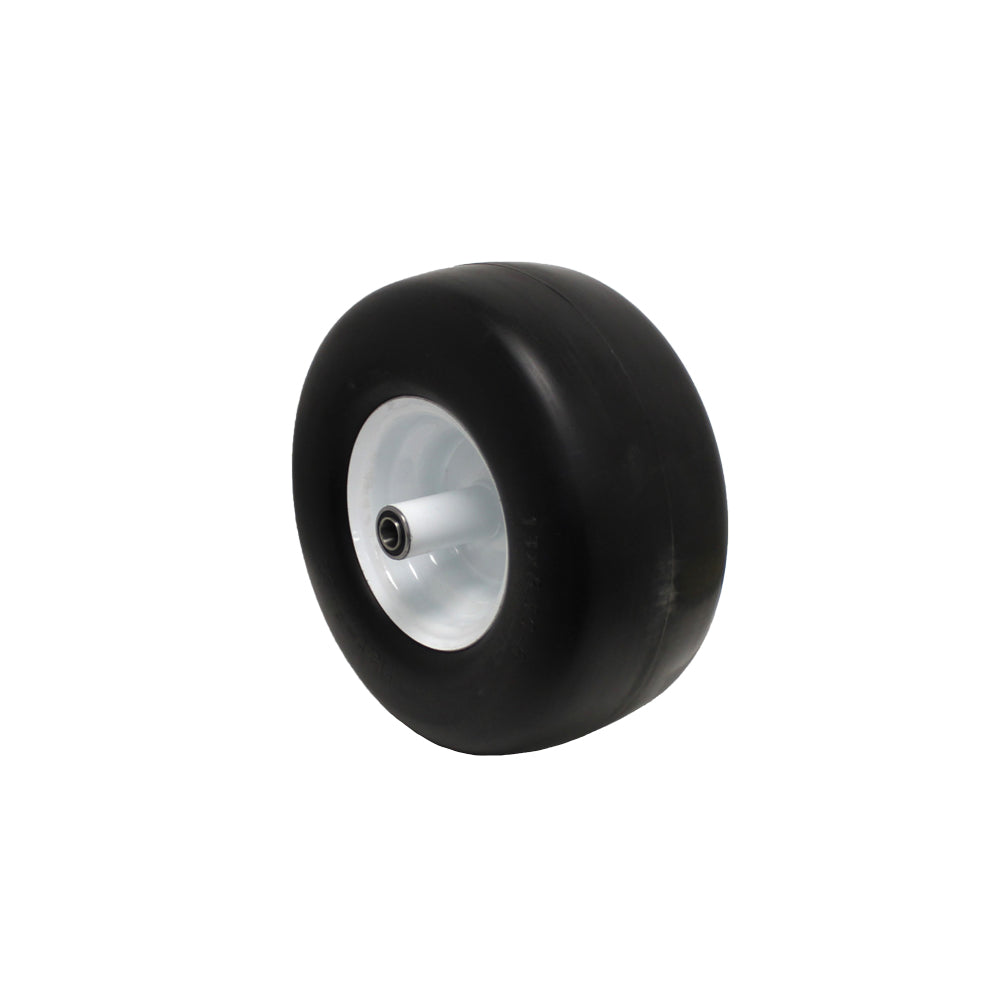 Heavy-Duty Flat Free Wheel 13x6.50-6 for Utility Carts & Zero Turn Mowers