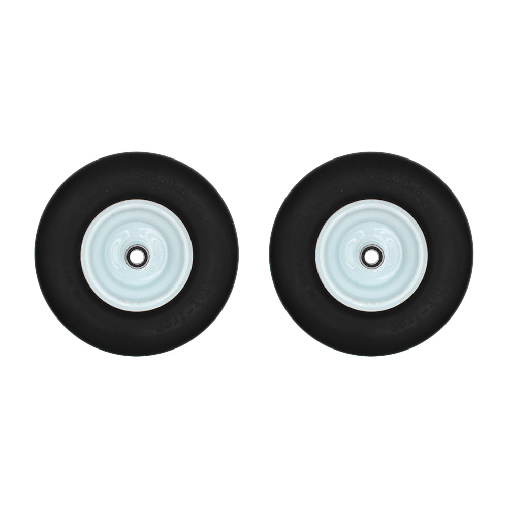2 Pack of Flat Free Wheels
 Fits Universal Products Replaces 30263