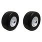 Flat Free Wheel 13x6.50-6 6" Rim 3/4" Bearings for Lawn Mowers Garden Tractor