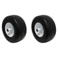 Flat Free Wheel 13x6.50-6 6" Rim 3/4" Bearings for Lawn Mowers Garden Tractor