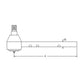 Tie Rod 3027646M1 Fits Massey Ferguson 240P