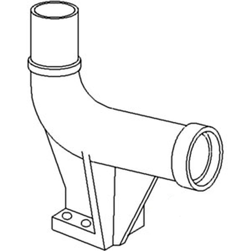 WN-303216063-PEX Elbow, 6 Cyl, Diesel, Exhaust Fits White 2-135 2-1-55 2150