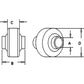 Top Link Ball Socket Fits Universal Products Replaces 49G14