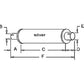 1117-6005 - Muffler Fits Ford/New Holland