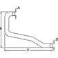 R1618 Exhaust Pipe Fits Ford