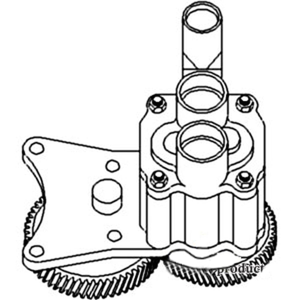 Oil Pump Fits International Replaces 3136433R95