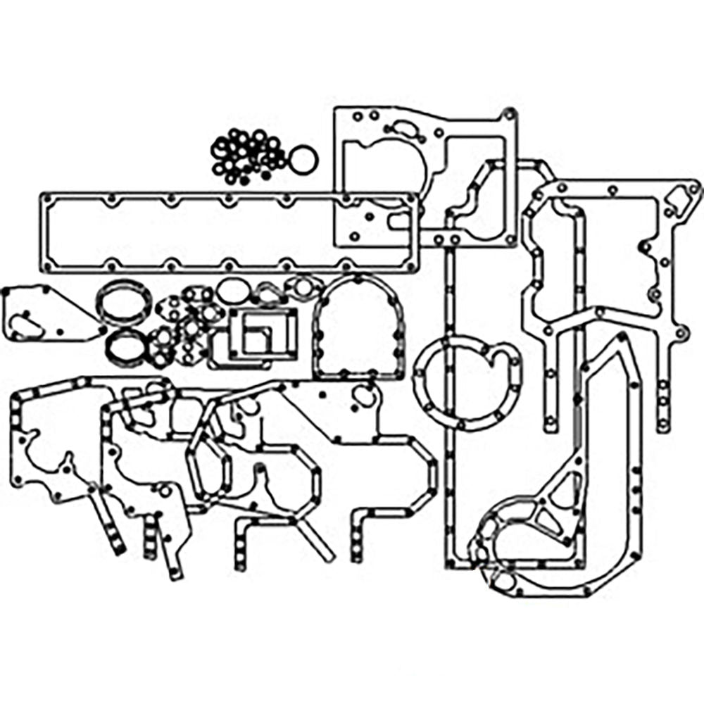 Lower Gasket Set Fits Ford/New Holland Replaces 1967013C1
