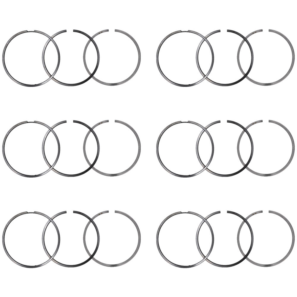 Qty 6: Standard Ring Sets Fits Case IH Replaces 3139594R91