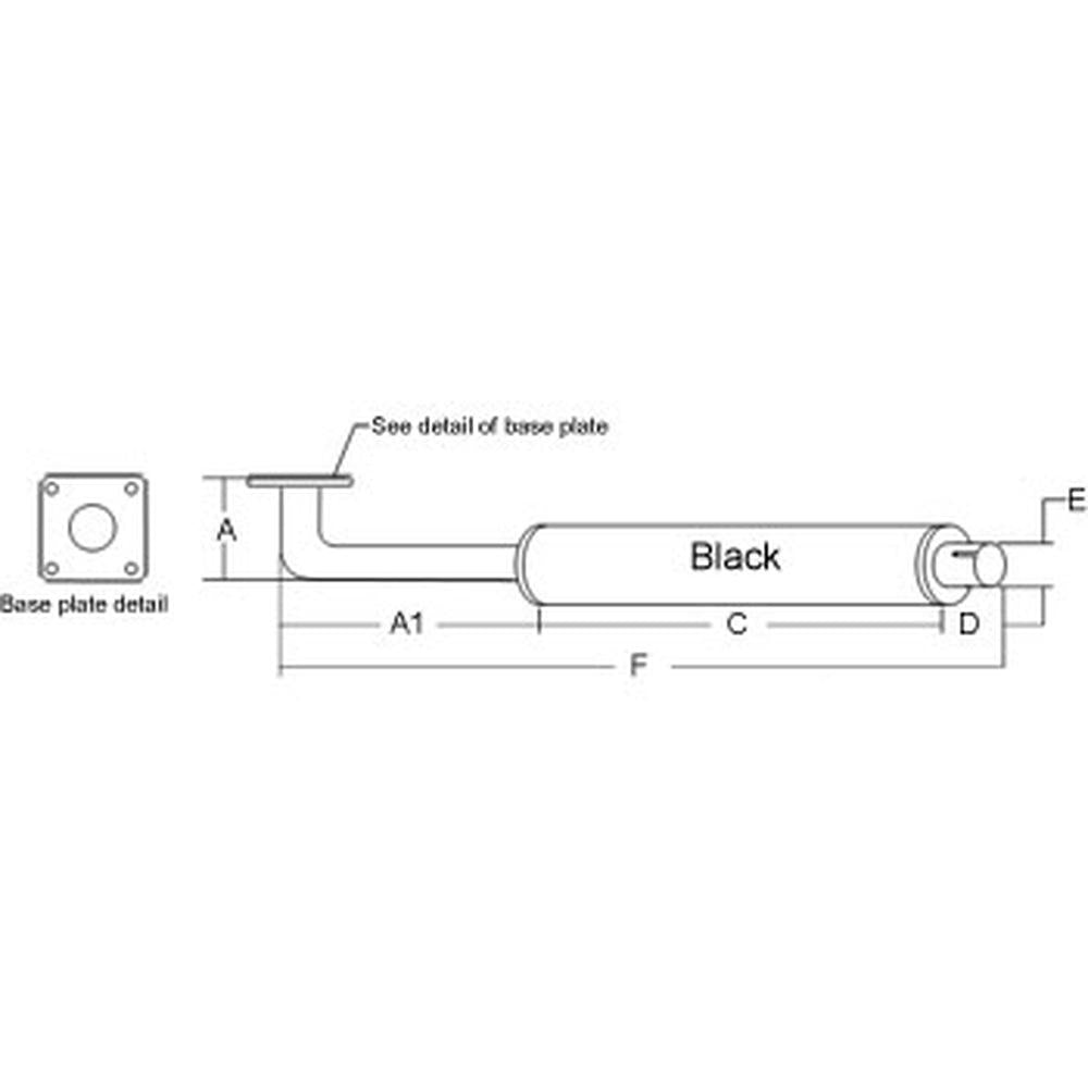 SBA314100350 Muffler Fits New Holland Tractor Loader 1100 1200 1300 1500